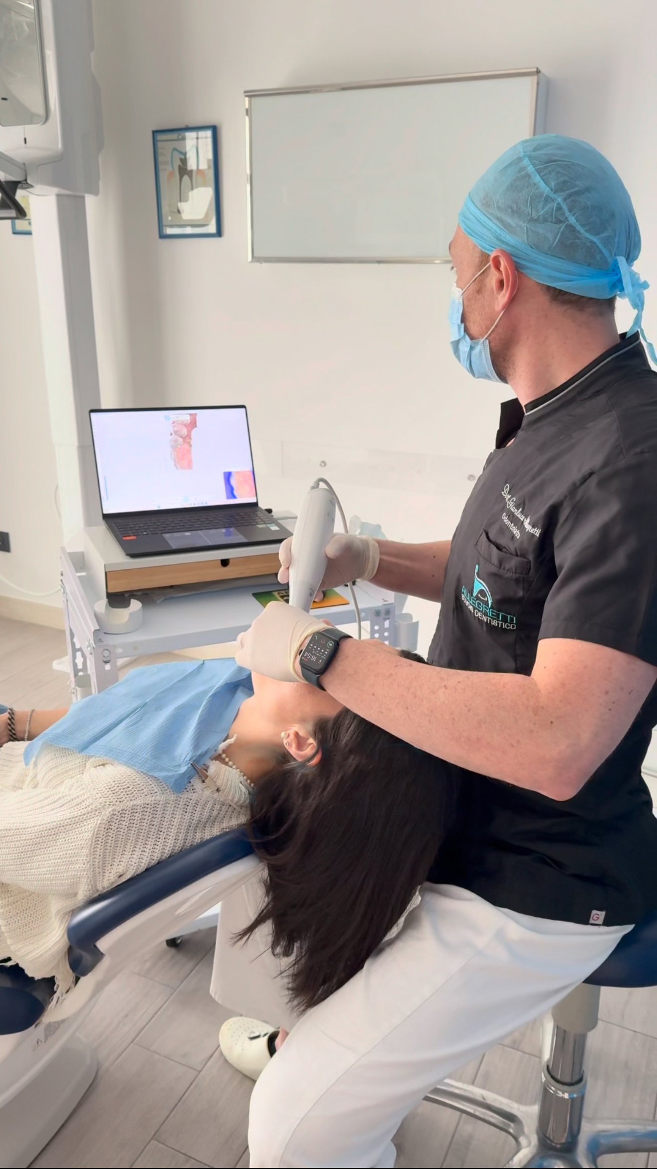 Scanner intraorale nello Studio Dentistico Allegretti